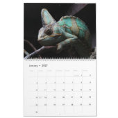 Lizard Themed 2025 Wall Calendar Geschenk Kalender (Jan 2027)