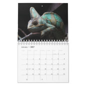 Lizard Themed 2025 Wall Calendar Geschenk Kalender (Jan 2027)