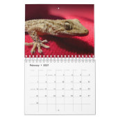 Lizard Themed 2025 Wall Calendar Geschenk Kalender (Feb 2027)