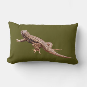 Lizard Throw Pillow Lendenkissen
