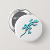 Lizard-Türkis Button (Vorne & Hinten)