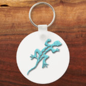 Lizard-Türkis Schlüsselanhänger (Vorderseite)