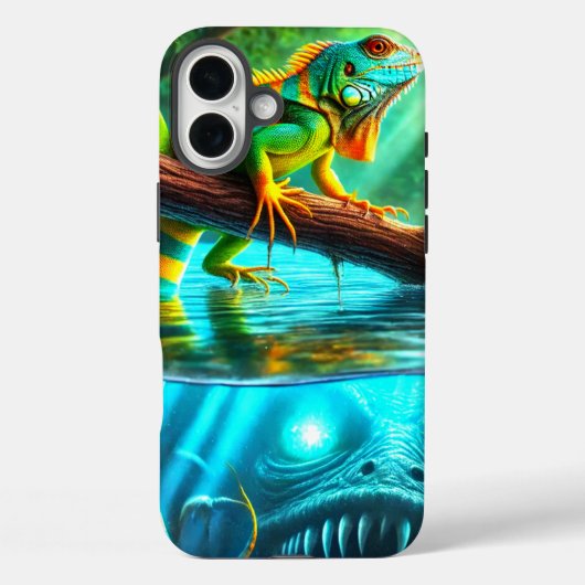 Lizard und Monster Phone Case (Rückseite)