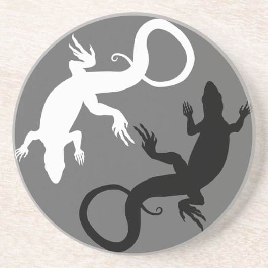 Lizard Untersetzer Reptile Art Untersetzer Lizard (Vorne)