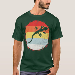 Lizard Vintag Geckos Terraristic Reptiles Hobby T-Shirt