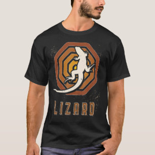 Lizard Vintag Retro Classic Animal Liebe T-Shirt