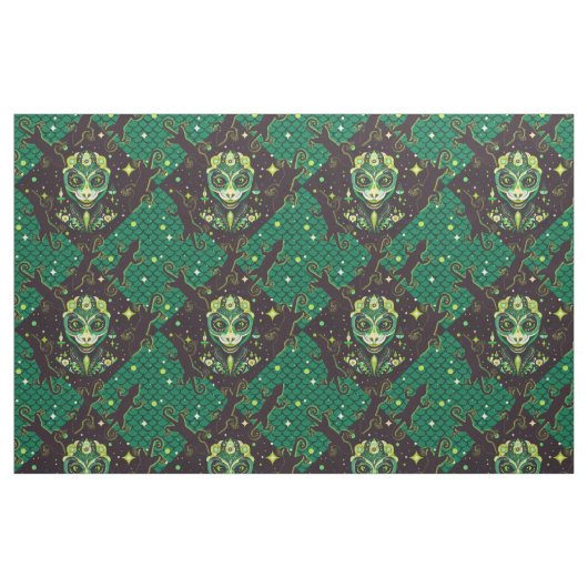 Lizard Wizard Stoff (Fat Quarter (45,7 x 55,9 cm))