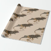Lizard Wrapping Paper Geschenkpapier (Ungerollt)
