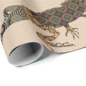 Lizard Wrapping Paper Geschenkpapier (Rolleneckpunkt)