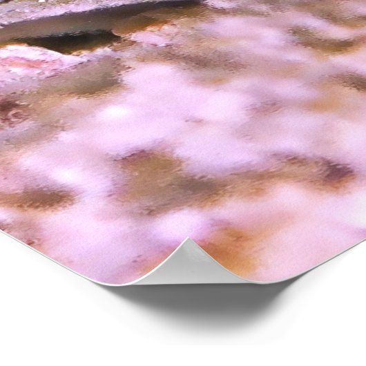 Lizardfish Portrait Poster (Ecke)