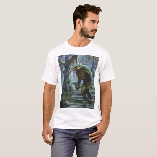 Lizardman von Scape Ore Swamp T-Shirt (Vorne ganz)