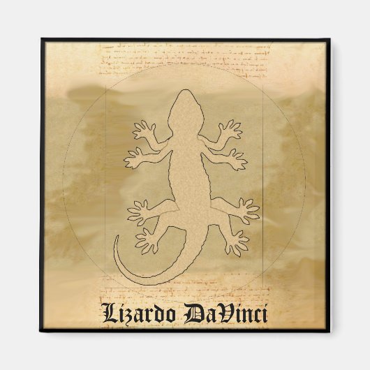 Lizardo DaVinci Magnet (Vorne)
