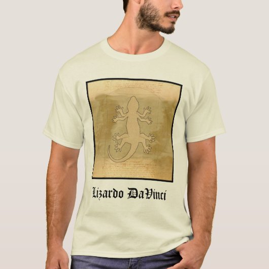 Lizardo DaVinci T-Shirt (Vorderseite)