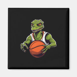 Lizards Basketball Magnet