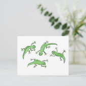 Lizards Postkarte (Stehend Vorderseite)