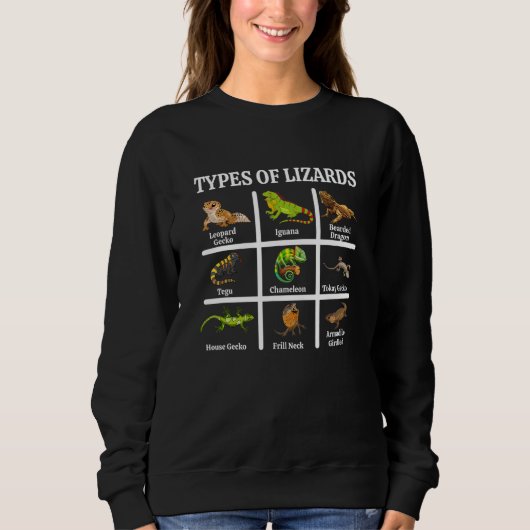 Lizards Reptiles Leopard Gecko ihr Sweatshirt (Vorderseite)