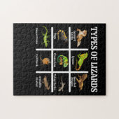 Lizards Reptilien Puzzle (Horizontal)