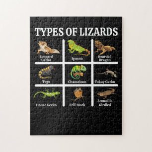 Lizards Reptilien Puzzle
