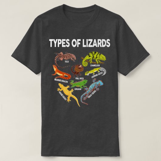 LizardShirt-Typen für Kleinkinder T-Shirt (Design vorne)
