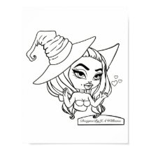 Lizbeth Farbe dein eigenes Poster