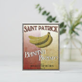 Lizenz für Banana Postkarte (Stehend Vorderseite)