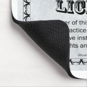 Lizenz für Djembe Mousepad (Ecke)