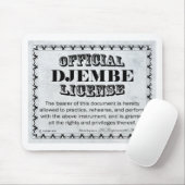 Lizenz für Djembe Mousepad (Mit Mouse)