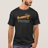 Lizenz für Fly & Tell Jokes,Funny,Aviation Cool T-Shirt (Vorderseite)