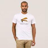 Lizenz für Fly & Tell Jokes, Funny, Pilot Spaß T-Shirt (Vorne ganz)