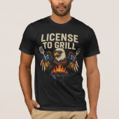 Lizenz für Grill - American Edition T-Shirt (Vorderseite)