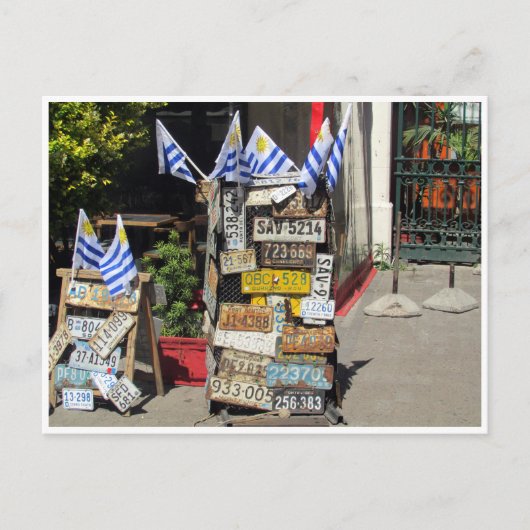 Lizenz Montevideo Postkarte (Vorderseite)