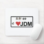 Lizenz-Platte Mousepad der Liebe-JDM (Mit Mouse)