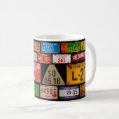 Lizenz-Platten-Kollektor-Tasse 3 Kaffeetasse (VorderseiteRechts)