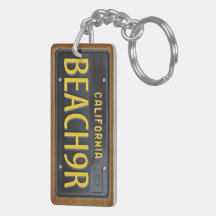 Lizenz-Platten-Schlüsselanhänger GEWOHNHEIT