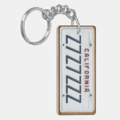 Lizenz-Platten-Schlüsselanhänger GEWOHNHEIT Schlüsselanhänger (Vorderseite links)