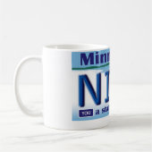 Lizenz-Platten-Tasse Minnesotas Nice® Kaffeetasse (Links)