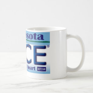 Lizenz-Platten-Tasse Minnesotas Nice® Kaffeetasse