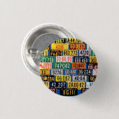 Lizenz-Teller durch H. Wilson Smith Button (Vorne & Hinten)