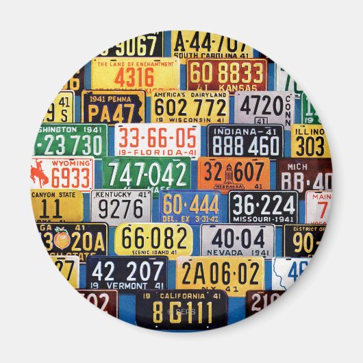 Lizenz-Teller von H. Wilson Smith Magnet (Vorne)