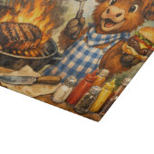 Lizenz zum Grillen Schneidebrett (Ecke)