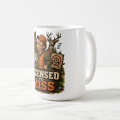 Lizenz zum Verfehlen Kaffeetasse (VorderseiteRechts)