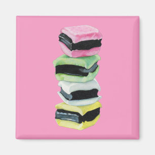 Lizenzallsorten rosa Magnet
