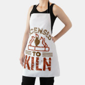 Lizenziert für die Kiln Pottery Maker Keramiken Schürze (InSitu)