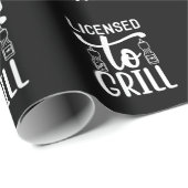 Lizenziert für Grill-GRILLEN Geschenkpapier (Rolleneckpunkt)