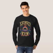 Lizenziert für Kiln Funny Pottery Pub T-Shirt (Vorne ganz)