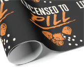 Lizenziert für Pill Pharmacy Tech CPhT Geschenkpapier (Rolleneckpunkt)