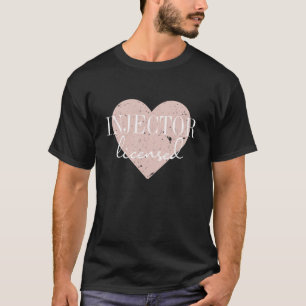 Lizenzierte Injektion des Abschlusses für den Inje T-Shirt