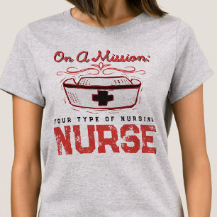 Lizenzierte Krankenpflegerin Cna Medizinisches Gra T-Shirt