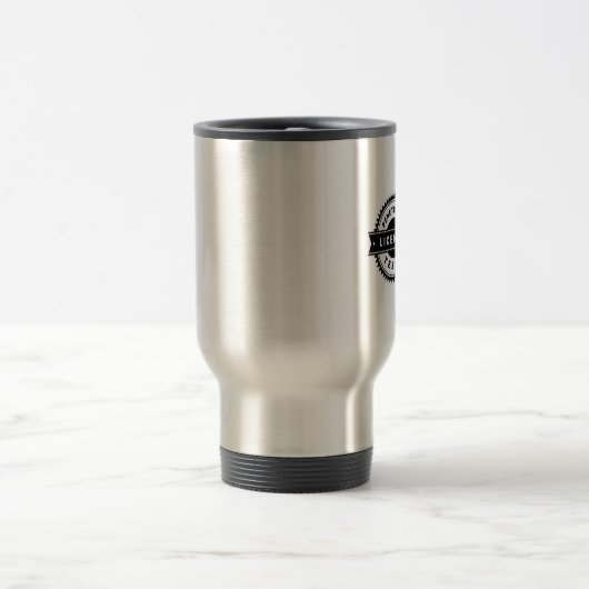 Lizenzierte Penetration Tester Reisebecher (Mittel)