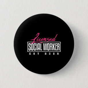 Lizenzierte Social Worker-Abschluss Lcsw Msw Maste Button